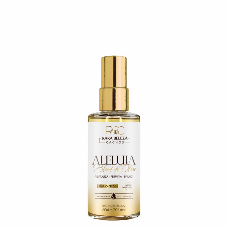 Rara Beleza Cachos | Blend de Óleos Aleluia 60ml